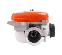 Gdfnmogo Testa del cambio per motosega, 26 mm, in alluminio, 9 scanalature, compatibile con sega ad asta e tagliasiepi per una trasmissione di potenza fluida e un taglio migliorato