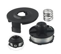 Gdfnmogo Testina di ricambio con molla per Tap & Go 195858-1 196146-9, compatibile con Makita DUR181Z DUR141 DUR140 DUR180Z UR180D, copertura bobina in nylon (1 pezzo