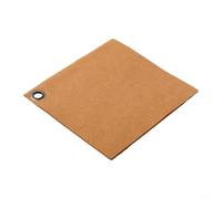 Gdfnmogo Toppa per asciugatura mosche per pesca a mosca, assorbe l'acqua, panno compatto affusolato per asciugare le mosche con occhiello, accessorio marrone per asciugatura mosche per gilet o