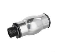 Gdfnmogo Ugello a fontana in acciaio inox, getto a bolle di champagne per laghetto da giardino, piscina o acqua all'aperto, durevole e facile da installare