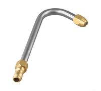 Gdfnmogo Ugello per idropulitrice angolato a forma di U in acciaio inox 30°/90°/per lancia prolunga, compatibile con rondelle a gas ed elettriche fino a 5000 PSI, maschio da 1/4" (a forma di U)