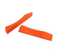 Gdfnmogo Un paio di tappetini distanziatori in silicone per bilancieri a cuneo per carico e scarico senza sforzo dei bilancieri, design inodore per una maggiore sicurezza (arancione)
