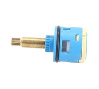 Gdfnmogo Valvola a 3 vie per doccia a cartuccia deviatore di flusso per set miscelatore doccia - Corpo in plastica ABS con anima in ceramica e rubinetto in ottone, 33 mm x 68 mm