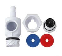 Gdfnmogo Valvola di ricambio per disinnesto rapido e limitatore di pressione per pulitori per piscine Polaris 180, 280, 380, 480, 3900 e 9-100-9001 - Connettore per montaggio a parete in ABS con