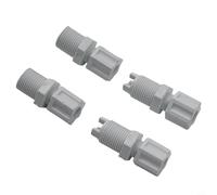 Gdfnmogo Valvola di ritegno per cloratore e dado di compressione compatibile con Hayward CL200 CL220 CL220BR Pool Chlorine and Bromo Feeder System Parte di ricambio