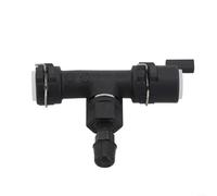 Gdfnmogo Valvola di sfiato della pompa della frizione dell'auto a tre vie in plastica nera compatibile con Skoda per Golf 2002-2007 e per Passat 2006-2015 OEM 1J0721468C 1J0721468E installazione