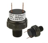 Gdfnmogo Valvola resistente del commutatore di controllo della pressione del compressore d'aria 90-120 PSI con 1/4 di filettatura del NPT per i sistemi pneumatici