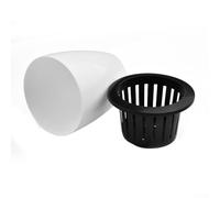 Gdfnmogo Vaso da fiori in plastica autoirrigante con stoppino in cotone, per piante da interni ed esterni, vaso da fiori decorativo in finta porcellana, adatto per terreno (S