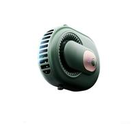 Gdfnmogo Ventola ricaricabile da 3500 mAh con 5 livelli di velocità e display LCD, progettata per comfort tutto il giorno ovunque (verde)