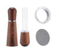 GdHaHSP Kit Accessori Espresso 51mm, WDT Palissandro e Puck Screen