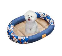 GDHKDDFL Cucce per Cani da Interno, Robusto e Resistente ai Graffi, Non necessita di Acqua o elettricità, Letto refrigerante for Gatti con Fondo Antiscivolo, Blu, M(Blue,M)