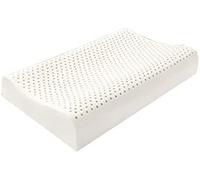 GDHKDDFL Cuscini in Lattice Come quelli degli Hotel, Cuscino cervicale in Lattice Naturale - Sagomato for alleviare Il Dolore al Collo Design Morbido e Confortevole for Adulti(Student Flat Style)