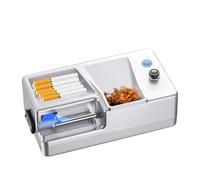 GDHKDDFL Macchina per rollare Sigarette Macchina for Sigarette elettriche Ricaricabili da 8 mm, Macchina for a induzione Intelligente a LED a infrarossi, di riempimento Portatile Automatica(Silver)