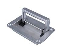 GDHKDDFL Maniglie Marine, 1 pz 11, cm x 6,9 /,5 Maniglia Pieghevole incassata a Forma Rettangolare in Metallo(S)