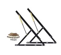 GDHKDDFL Molle idrauliche per Ante di mobili, 1 Paio di Moderni meccanismi Sollevamento del Letto con Molle a Gas for impieghi gravosi, Kit stoccaggio for Idraulico Pneumatico(Black,600mm)