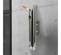 GDHKDDFL Posacenere in Acciaio Inossidabile, Posacenere da Parete for Esterni con Serratura, Contenitore for Cenere di Sigaretta in Acciaio Inox, for, Patio, pubblico