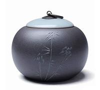 GDHKDDFL Urne cinerarie per Animali Domestici Gatti, Conigli, Piccoli Animali, urna commemorativa for cremazione, Ceneri funebri, ricordo, Scatola commemorativa for ricordi eterni, Pino(Bamboo)