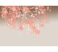 gdkldfg Carta Da Parati Moderna Poster Zen Artistico Doodle Fiori Rosa 400x256cm Wallpaper Seta Carta Parati Decorazioni Parete Camera Da Letto Soggiorno