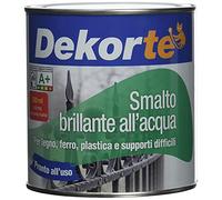 GDM Dekortè Smalto Brillante all'Acqua, Bianco, 500 ml