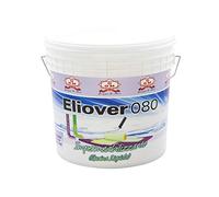 GDM ELIOVER 080 Impermeabilizzante Guaina liquida altissima qualità (13 litri, Bianco)