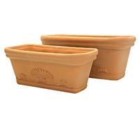 VASI VASO CASSETTA CASSETTONE GDM FLORA IMPRUNETA CM.80X40X33