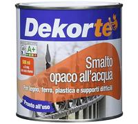 GDM Smalto all'Acqua opaco, Dekortè (500 ml, Bianco)