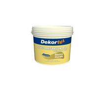 GDM-Stucco Rasante In Pasta, Ideale Per Rasatura Di Pareti Interne, Dekortè, Colore: Bianco, 8 kg
