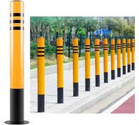 GDMDPTE Paletto di Sicurezza Riflettente per parcheggio - Segnaletica Stradale Durevole per Passi carrai e Sicurezza Stradale, migliora la visibilità e previene Gli accessi Non autorizzati