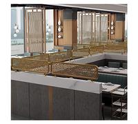 GDMDPTE Pareti divisorie Decorative per ristoranti, divisori Traforati per Aree Pranzo, divisori per scrivania da Ufficio Resistenti allo sbiadimento, Ideali per ristoranti di Hot Pot, Recinzione ba