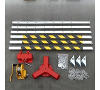 GDMDPTE Treppiede Portatile per Soccorso d'emergenza - Verricello Manuale Compatto con Cavo da 30 m per antincendio e Soccorso in spazi confinati. Attrezzatura Essenziale per Salvare Vite