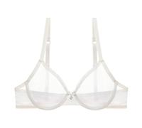 GDNIA Sexy Lace Mesh See Through Bralette Sfoderato Ferretto Non Imbottito Ultra Sottile Trasparente Bralette Donna