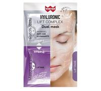 GDP Srl-GENERAL DIETET.PHARMA WINTER HYALURONIC LIFT COMPLEX DUAL MASK LIFTAGE PATCH OCCHI HYDROGEL + MASCHERA VISO GLASS SKIN