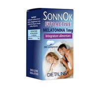 Dietalinea - Integratore alimentare - Sonnok Fitoactive Melatonina 1 mg - 200 compresse