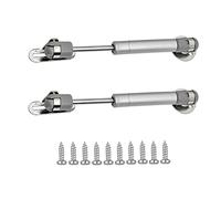 GDQLCNXB 40N/4 kg Molla a gas per armadietto, supporto di sicurezza per sollevamento, coperchio morbido aperto e abbassato e cuscinetto telescopico per anta dell'armadio con testa a colla, supporti a