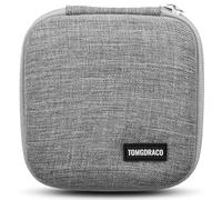 Gdraco Borsa per cavi da viaggio, organizer elettronico per MacBook Air/Pro, cavo USB, schede SD, hard disk, e-book Kindle iPad, banca di energia (Grigio)