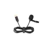 Gdraco Microfono USB C Lavalier per Insta360 Ace/Ace Pro2/1, microfono wireless con cancellazione del rumore, Plug & Play, audio Hi-Fi, cavo da 1,5 m