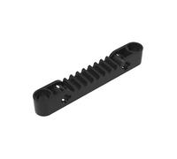 GDS-1007 Rack dell'Ingranaggio Technic 1x7 con Fori per Asse e Peretti, 50 Pezzi - compatibile con Lego 87761, Parti DIY e Componenti MOC per Principali Marchi di Mattoncini, Colore:Noir 26