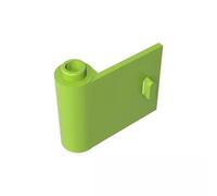 GDS-1140 Porta 1x3x2 Sinistra - Aperto tra cerniera superiore e inferiore, 50pezzi, compatibile con Lego 92262 Parti fai da te e componenti per grandi marche di mattoni, colore: Lime 119