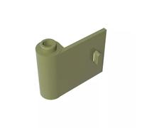 GDS-1140 Porta 1x3x2 Sinistra - Aperto tra cerniera superiore e inferiore, 50pezzi, compatibile con parti fai da te Lego 92262 e componenti per grandi marche di mattoni, colore: Verde Maid 330