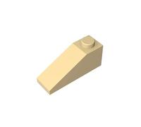 GDS-586 Pendio 33° 3x1 50 Pezzi compatibile con Lego Parti DIY e Componenti MOC di Mattoncini Colore:Beige 5