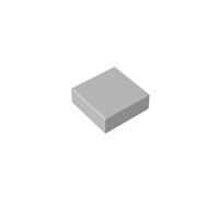 GDS-613 Piastrella 1x1 con Scanalatura 50 Pezzi compatibile con Lego Parti DIY e Componenti MOC di Mattoncini Colore:Gris bleuté clair 194