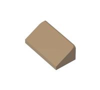 GDS-613 Piastrella 1x1 con Scanalatura 50 Pezzi compatibile con Lego Parti DIY e Componenti MOC di Mattoncini Colore:Beige scuro 138