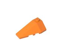 GDS-755 Cuneo obliquo 10x2 triplo sinistro, 10 pezzi, compatibile con Lego Toy 43710, parti fai da te e componenti MOC per grandi marche di mattoni, colore: arancione 106