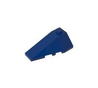 GDS-755 Cuneo obliquo 10x2 triplo sinistro, 10 pezzi, compatibile con Lego Toy 43710, parti fai da te e componenti MOC per mattoni grandi, colore: blu scuro 140