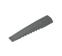 GDS-768 - Cuneo curvo, 16x4, triplo, 1 pezzo, compatibile con Lego 45301, 89680, 4570511, 4200486, parti fai da te e componenti MOC per grandi marche di mattoni, colore: Grigio scuro 199
