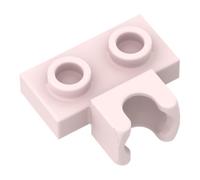 GDS-850 14704 Piastra sede sfera centrale 2x1, Rosa chiaro, 10 pezzi | Compatibile con LEGO 14704. Per completare set e creare modelli MOC o fai-da-te