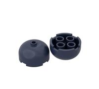 GDS-90092 Mattoncino Rotondo 3X3 Mattoncino Cupola 10 Pezzi compatibile con Lego 49308 Componenti MOC in Grossa Quantità Classico Colore:Bleu foncé 140