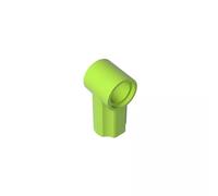 GDS-916 Technic Asse e connettore pin ad angolo, #1, 50 pezzi, compatibile con Lego 32013, parti fai da te e componenti MOC per grandi marche di mattoni, colore: Lime 119