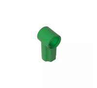 GDS-916 Technic - Connettore per asse e perno ad angolo, #1, 50 pezzi, compatibile con Lego 32013, parti fai da te e componenti MOC per grandi marche di mattoni, colore: Verde 28