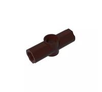 GDS-917 Technic Asse e connettore pin ad angolo, #2-180°, 50 pezzi, compatibile con Lego 32034, parti fai da te e componenti MOC per grandi marche di mattoni, colore: Marrone scuro 308